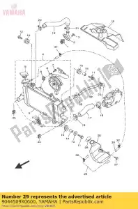 yamaha 9044509X0600 w?? gumowy - Dół