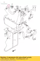 1785118H10, Suzuki, w?? ch?odnicy i suzuki gsx 1250 2010 2011 2012 2014 2015 2016, Nowy