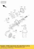 120461123, Kawasaki, piñón, bomba de aceite, 30t kawasaki zx7rr ninja n zx7r p zxr  r l j zx9r b zx750 k zxr750 zx 9r 7r 7rr 750 900 , Nuevo