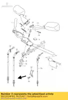 5621024F00, Suzuki, holder handleba suzuki gsx hayabusa r ru1 ru2z ru2 se ruz rz gsx1300r gsx1300rz 1300 , New