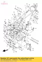 Aqui você pode pedir o conjunto de ferramentas em Yamaha , com o número da peça 3D7281000000: