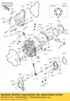 921611767, Kawasaki, amortyzator en650aff kawasaki  vulcan 650 2015 2016 2017 2018 2019 2020 2021, Nowy