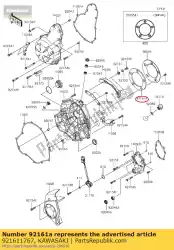 Qui puoi ordinare serranda en650aff da Kawasaki , con numero parte 921611767: