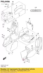 Ici, vous pouvez commander le coussin, côté co auprès de Suzuki , avec le numéro de pièce 4723241F00: