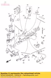 sensor, druk van Yamaha, met onderdeel nummer 5PS823800000, bestel je hier online: