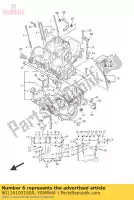 901161051600, Yamaha, boulon, goujon (3bc) yamaha fj xjr 1100 1200 1300 1985 1986 1987 1988 1990 1991 1992 1995 1996 1997 1998 1999 2000 2001 2002 2003 2004 2005 2006 2007 2008 2009 2010 2011 2015 2016, Nouveau