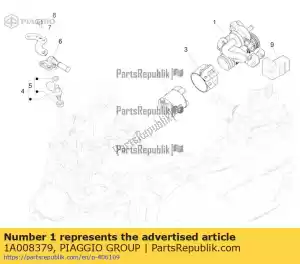Piaggio Group 1A008379 drosselk?rper ?28 - Dół