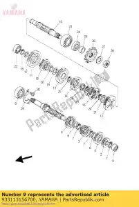 yamaha 933113156700 brak dost?pnego opisu - Dół