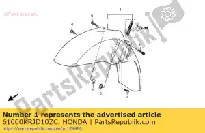 honda 61000KRJD10ZC nessuna descrizione disponibile al momento - Il fondo