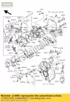 110601928, Kawasaki, junta, corpo do acelerador kawasaki vn classic fi n d a mean streak p drifter r j g f b h vulcan e nomad l  tourer vn1500 1500 vn1600 1600 , Novo