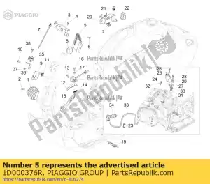 Piaggio Group 1D000376R elektronisch injectieapparaat - Onderkant