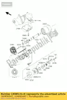 160850042, Kawasaki, engrenagem, marca 