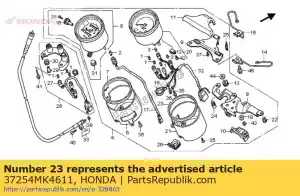 honda 37254MK4611 poduszka, obrotomierz - Dół