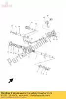 90201128M000, Yamaha, Arandela plana yamaha dt tzr dtr sm 50, Nieuw