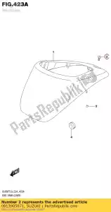 Suzuki 0913905071 screw - Bottom side