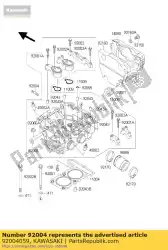 stud z500-b3 van Kawasaki, met onderdeel nummer 92004059, bestel je hier online: