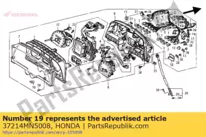 Honda 37214MN5008 bouton, réglage de l'horloge - La partie au fond