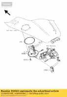 510440008, Kawasaki, tube-assy vn1600-a1 kawasaki vn classic a d mean streak b tourer  vn1600 1600 , Novo