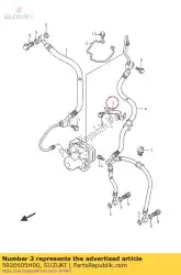 Qui puoi ordinare morsetto, freno anteriore da Suzuki , con numero parte 5926605H00: