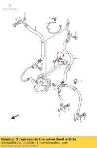 suzuki 5926605H00 morsetto, freno anteriore - Il fondo