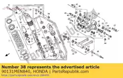 Aqui você pode pedir o parafuso, link, 12x92 em Honda , com o número da peça 90131MEN840: