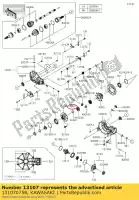 131070758, Kawasaki, 01 shaft,cross kawasaki  800 2017 2018 2019 2020 2021, New