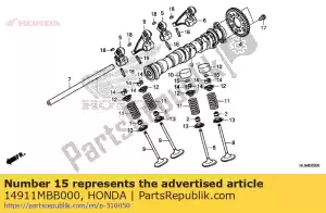 Honda 14911MBB000 vulring, klepstoter (1.450) - Onderkant