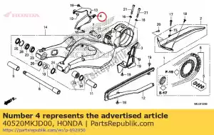 honda 40520MKJD00 geval b, aandrijfketting - Onderkant