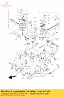 1CRW25870000, Yamaha, sottoassieme pompa freno yamaha xv 1900 2011 2012 2013, Nuovo