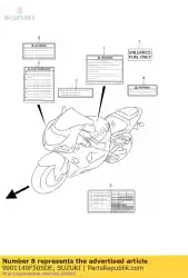 Tutaj możesz zamówić om gsxr1000k1 od Suzuki , z numerem części 9901140F50SDE: