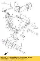 6210046E00, Suzuki, Absorber assy,r suzuki gsx r 1100 1993 1994, New