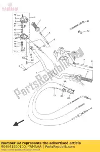 yamaha 904641600100 clamp - Bottom side