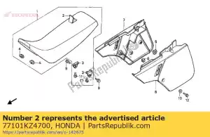 honda 77101KZ4700 no description available at the moment - Bottom side