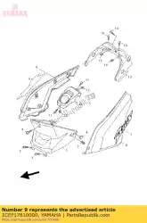 Here you can order the emblem 1 from Yamaha, with part number 1CEF17810000: