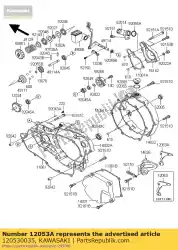 Aquí puede pedir cadena de guía, para 13t kx250-r1 de Kawasaki , con el número de pieza 120530035: