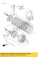 2146235G10, Suzuki, schijf, koppeling pre suzuki rm z450 lt r450 quadracer z450z 450 , Nieuw