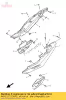 4KM2172100P2, Yamaha, couvercle, côté 2 yamaha xj xjs diversion 900, Nouveau