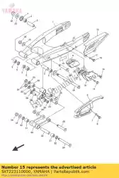 Ici, vous pouvez commander le boîtier, chaîne auprès de Yamaha , avec le numéro de pièce 5XT223110000: