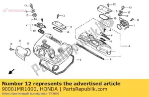 honda 90001MR1000 boulon, douille à bride, 6x20 - La partie au fond