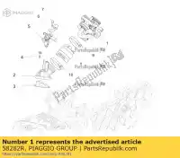 58282R, Piaggio Group, corps de papillon cpl. vespa lx primavera rp8m82221, rp8m82413, rp8m82211, rp8m8243, zapma1401, rp8m8245, rp8m82121, rp8m82416, rp8m82413 rp8m82222, rp8m82210, rp8m82414, rp8m8242, rp8m8244, rp8m82415, rp8m8240 sprint vespa vespa primavera vespa sprint vespa sprint sport zapm68, Nouveau