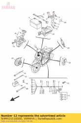 Qui puoi ordinare fusibile (20a) da Yamaha , con numero parte 5HMH21510000: