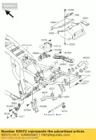 920721417, Kawasaki, Bande zr1200-a1 kawasaki zrx zxr 1200 2001 2002 2003 2004 2005 2006, Nouveau