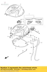 Qui puoi ordinare nessuna descrizione disponibile al momento da Suzuki , con numero parte 4410014J42RB5: