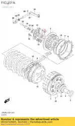 Tutaj możesz zamówić podk? Adka od Suzuki , z numerem części 0916722005: