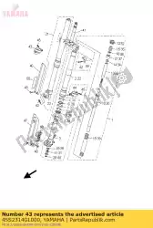 Qui puoi ordinare guida prot.comp., 2 da Yamaha , con numero parte 4SS2314GL000: