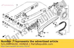 Honda 52120KFK630 colarinho comp, corrente - Lado inferior