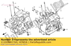 Tutaj możesz zamówić komp. Skrzyni korbowej, d?. Od Honda , z numerem części 11200GN1760: