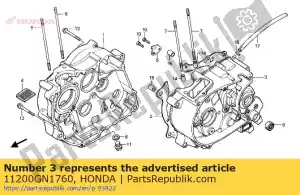 Honda 11200GN1760 komp. skrzyni korbowej, d?. - Dół