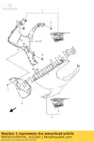 9445015H40YHL, Suzuki, cowling comp, si suzuki gsx 1300 2012, Nuovo