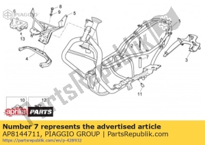 aprilia AP8144711 spring protection l=175 - Bottom side